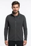 Fleeceweste SCH&Ouml;FFEL, Herren, Gr. 50, grau (schwarz), Obermaterial: 100%...