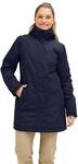 Funktionsmantel MAIER SPORTS "DA-MANTEL MTEX EDESI", Damen, Gr. 44, blau (night sky),