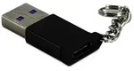 Inter-Tech INTER-TECH USB3.0-Adapter Typ-C Buchse auf USB-A Stecker USB-Adapter