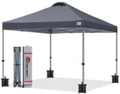 LuxusKollektion Faltpavillon Pop-up Pavillon 2.5x2.5 Anthrazit Schnellaufbau...