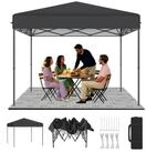 LuxusKollektion Faltpavillon Pavillon 3x3m Anthrazit H&ouml;henverstellbar