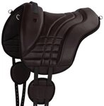 Equinate Wanderreitsattel Reitpad Stella, aus verziertem Kunstleder