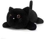 LuxusKollektion Kuscheltier Pl&uuml;schtier gewichtetes Kuscheltierkissen Katze 35...