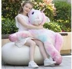 LuxusKollektion Kuscheltier Kuscheltier Einhorn 110cm XXL Pl&uuml;schtier Kinder