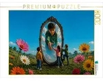 CALVENDO Puzzle CALVENDO Puzzle Durch den Spiegel, 2000 Teile Lege-Gr&ouml;&szlig;e 90 &times; 67