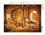 CALVENDO Puzzle CALVENDO Puzzle Katze entdeckt gem&uuml;tliche M&auml;usewohnung mit Bettchen