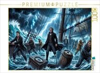 CALVENDO Puzzle CALVENDO Puzzle Der Sturm bringt Ahabs Reise ins Wanken, 1000...