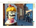 CALVENDO Puzzle CALVENDO Puzzle Wismar, Schwedenk&ouml;pfe am historischen Baumhaus im