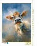 CALVENDO Puzzle CALVENDO Puzzle Kuh, ein vertr&auml;umter Blick in die Natur, 2000 Teile
