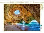 CALVENDO Puzzle CALVENDO Puzzle Die H&ouml;hle Algar de Benagil an der Algarve, 2000