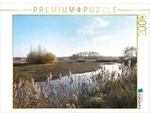 CALVENDO Puzzle CALVENDO Puzzle Uferlandschaft im Licht, 2000 Teile Lege-Gr&ouml;&szlig;e 90