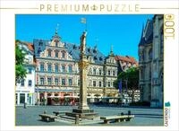 CALVENDO Puzzle CALVENDO Puzzle Haus zum Breiten Herd und Gildehaus am Fischmarkt,