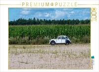 CALVENDO Puzzle CALVENDO Puzzle Unterwegs am Maisfeld, 1000 Teile Lege-Gr&ouml;&szlig;e 64 &times;