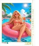CALVENDO Puzzle CALVENDO Puzzle Floatie-Sommer, 2000 Teile Lege-Gr&ouml;&szlig;e 90 &times;...
