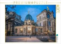 CALVENDO Puzzle CALVENDO Puzzle Dresden - Rundpavillon neben der Kunsthalle im