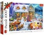Trefl Puzzle Puzzle Winterzeit 1000 Punkte, Puzzleteile