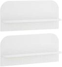 vidaXL Wandregal 805 x 135 x 375 cm Wandregal 2 stk Wei&szlig; 805x135x375 cm...