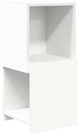 vidaXL Eckregal 30,5x30x65cm Regal Eckregal Eckschrank Wei&szlig; 30,5x30x65cm...