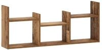 vidaXL Wandregal 975 x 17 x 40 cm Wandregal Altholz 975x17x40 cm Holzwerkstoff