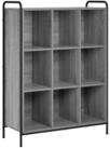 vidaXL B&uuml;cherregal 83 x 33 x 111 cm B&uuml;cherregal 57x33x111 cm Holzwerkstoff