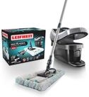 Leifheit Bodenwischer-Set Set Wischtuchpresse Profi XL Black mit Rollen und
