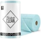 LuxusKollektion Reinigungst&uuml;cher Mikrofaser Rolle Auto K&uuml;che 30x30cm Blau 75...