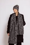 Zhrill Modeschal AYTANA, Modetuch, weicher Materialmix, Leo-Look, Casual Stil