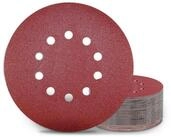 LuxusKollektion Schleifscheibe Schleifscheiben 225mm Klett P80 10 Loch 25...