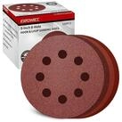 LuxusKollektion Schleifscheibe Schleifpapier 125mm Klett 8 Loch Gemischte...