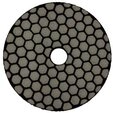 TECMIX Schleifteller DIAMANT KLETT SCHLEIF- U. POLIERPAD BUFF - &Oslash;100MM, &oslash; 100...