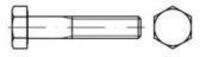 Contorion Schraube ISO 4014 Sechskant-Schaftschraube M5x30 Stahl 8.8 galvanisch