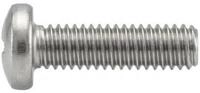 Contorion Schraube ISO 7045 Form C Linsenkopfschraube VG M2,5x14 Edelstahl A2...