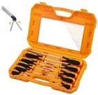 LuxusKollektion Schraubendreher Schraubendreher Set 10-tlg. magnetisch mit Soft...