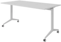 b&uuml;m&ouml; Schreibtisch b&uuml;m&ouml; Seminartische, Rechteck: 160 x 80 cm - Dekor: Grau
