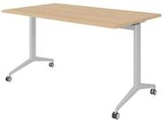 b&uuml;m&ouml; Schreibtisch b&uuml;m&ouml; Seminartische, Rechteck: 140 x 80 cm - Dekor: Eiche