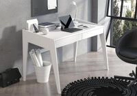 Visby Schreibtisch Lisa (Arbeitstisch / Kinderschreibtisch 125 cm Vollfl&auml;chiges