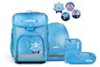 ergobag Schulranzen cubo light Set (5-tlg., 5-teiliges Set), wiegt nur 860g