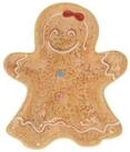 Home & styling collection Servierplatte Servierplatte COOKIE, Lebkuchenfigur, 15 x