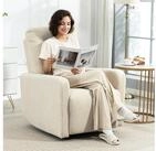 HOMCOM Relaxsessel TV-Sessel mit Fu&szlig;teil, Ruhesessel f&uuml;r Wohnzimmer,...