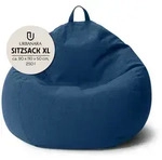 Urbanara Sitzsack Indoor Sitzsack Round XL 250 l, XXL Sofa Sessel, ideal zum...