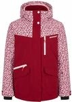 Skijacke ZIENER "AKONIA-Z AQUASHIELD M&Auml;DCHEN", M&auml;dchen, Gr. 104, rot leo,