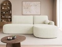 MIRJAN24 Ecksofa Loridu O, mit Bettkasten und Schlaffunktion, L-Form mit freier