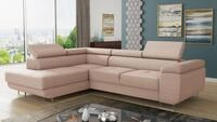 Sofnet Ecksofa Caris Cord, mit Schlaffunktion und Bettkasten, Wohnlandschaft mit