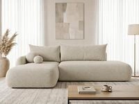 Sofnet Ecksofa Neto, mit Schlaffunktion und Bettkasten, Weiches Schlafsofa mit