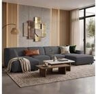 Selsey Wohnlandschaft SELLMO, Modular, U-Form mit Hocker, Ottomane links,...