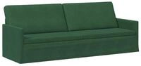 vidaXL Sofa 220 x 81 x 82 cm 3-Sitzer Sofa Dschungelgr&uuml;n 220x81x82 cm...