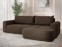 MIRJAN24 Ecksofa Passo, mit Bettkasten und Schlaffunktion, 265x166x83 cm,