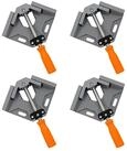 relaxdays Zwinge Winkelspanner 90 Grad 4er Set, (4 St)