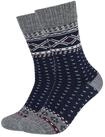 Socken S.OLIVER, Damen, Gr. 35-38, blau (schwarz saphire), Obermaterial: 40%...