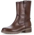 Gabor Stiefelette Blockabsatz, Kurzstiefel in Komfortweite H (sehr weit) braun...